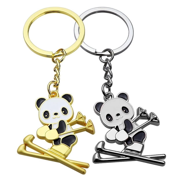 Pop Mart SKULLPANDA - Oso Perezoso Colgante de Peluche, Juguetes para