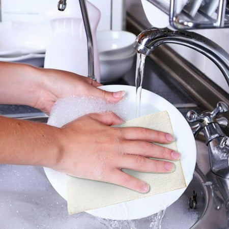 

Christmas 10PCS Daily Fiber Dish Towel Cleaning Thickened Cleaning Rag