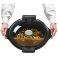 thumbnail image 4 of Bella 14106 Red Linea 5Qt Programmable Slow Cooker with Locking Lid, 4 of 5