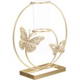 thumbnail image 2 of Hemoton Exquisite Plant Flower Terrarium with Creative Butterfly Pattern Decorative Home Vase Adornments, 2 of 8
