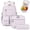 Gray Flower, variant on School Backpack Kawaii Ita Backpacks Water Resistant Lightweigt Bookbag, Pink and Beige