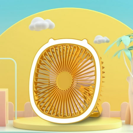 

Hunei USB Small Fan Household Electric Fan Rechargeable Desktop Fan Portable Mini Handheld Fan Office Wall Mounted Home Essentials Outdoor Fan Travel Essentials (Clearance)