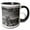Black/White, variant on 3drose, Monochrome Tree Branch, Abajo Mountains, Canyonlands Park, Moab, Ut, 11oz Two-tone Black Mug