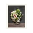 thumbnail image 2 of Vintage Floral Tea Pot by House Fenway Framed Print Wall Art Wood Multi-Color, 2 of 3