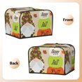 thumbnail image 6 of Cauagu Gnome Happy Fall for 4 Slice Toaster Cover (11.4''×7.9''×7.5'') Bread Machine Cover Toaster Protector Kitchen Appliance Dust Cover, 6 of 7