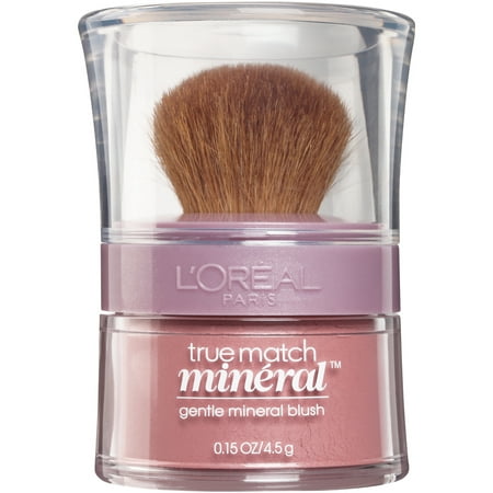 L'Oreal Paris True Match Mineral Blush, Pinched Pink, 0.15