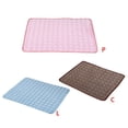 thumbnail image 2 of Xiao Hua Tapete de verano para mascotas: apto para gatos y perros, lavable, transpirable, ideal para camas, sofás, colchonetas, 1 unidad, color rosa, 15,75 x 11,81 pulgadas., 2 of 5