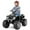 Black, variant on Costway 24 V Powered Ride-On Toy ATV 4-Wheeler Quad Car with Wireless Connection and LED Lights