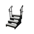 thumbnail image 2 of Confer Plastics SSS364B 36 in. 4 Tread Spa Step, Black, 2 of 5