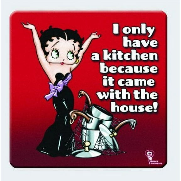Spoontiques Kitchen Theme Betty Boop Refrigerator Magnet