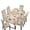 Butterfly Floral, variant on Bulopur Camo Chair Covers Set of 6 and Tablecloth Waterproof Tablecloth with 6 Chair Slipcovers Replacement Table Cover for Restaurant Outdoor, Camping, Patio, Party
