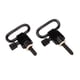 thumbnail image 1 of 40pcs 1 pulgada QD Swivel Stud Strap Hebilla Kit Quick Desmontable Gun Sling Ring, 1 of 5