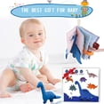 thumbnail image 2 of [ Libros Suaves para Bebés Richgv 0-3-6-12 Meses con Juguetes para Dentición ], 2 of 9