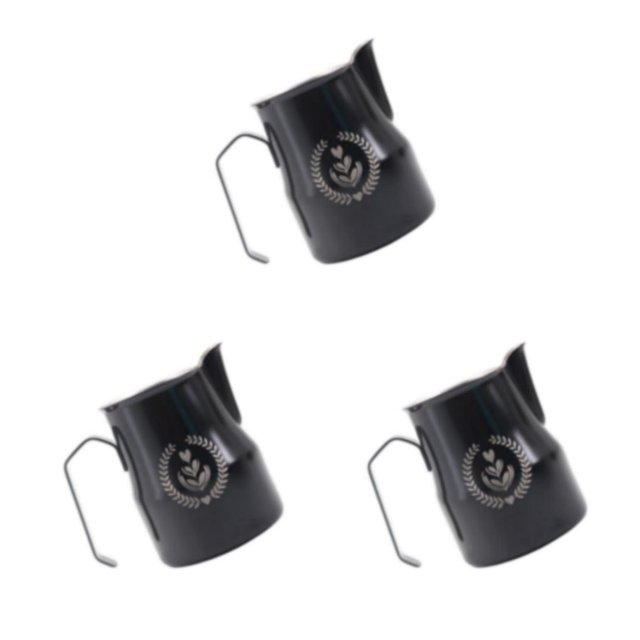 Injueey Coffee Milk Frothing Jug Milk Foamer Barista Pitcher Steam Frother Mugs Cup Type1