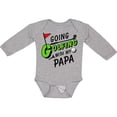 thumbnail image 3 of Inktastic Going Golfing with my Papa- kids golf Boys or Girls Long Sleeve Baby Bodysuit, 3 of 5