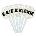 thumbnail image 1 of Exie Cupcake Picks Toppers - Set of 6 - Mutlicolored Speckles, 1 of 1