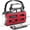 Red-Black, variant on 10000mah Emergency Radio Noaa Weather With Am/fm 37000mwh Rechargeable Phone Power Usb/solar/hand Crank Charging Led Flashlight Sos Alarm Reading Lamp For Indoor/outdoor Emergencies