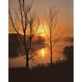 thumbnail image 2 of Terrill, Steve 20x24 White Modern Wood Framed Museum Art Print Titled - Maine Autumn sunrise over the Kennebec River, 2 of 4