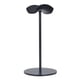 thumbnail image 4 of Soporte para auriculares Base estable desmontable arqueada Soporte para auriculares de aleación de aluminio negro para hogares Oficina Dormitorio Estudio, 4 of 12