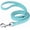 Blue, variant on Leather Dog Leash Soft S M Leather Dog Leash Pet Walking Training Leads Durable for Small Medium Dogs(Rose Red,S)