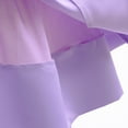 thumbnail image 5 of Off The Shoulder Flower Girl Dress Satin Princess Little Girls Wedding Bridesmaid Holiday Ball Gown, Size 6-7, 5 of 7