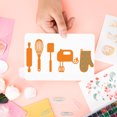 thumbnail image 2 of Cuadros Decorativos Troqueles de corte de metal Juego de utensilios de cocina Molde DIY Scrapbook Embossing Tools (363) Likrtyny embutido en tela, 2 of 6