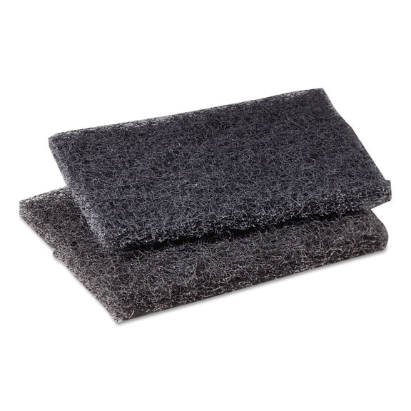 Griddle Polishing Pad, 4 X 5.25, Gray, 60/carton