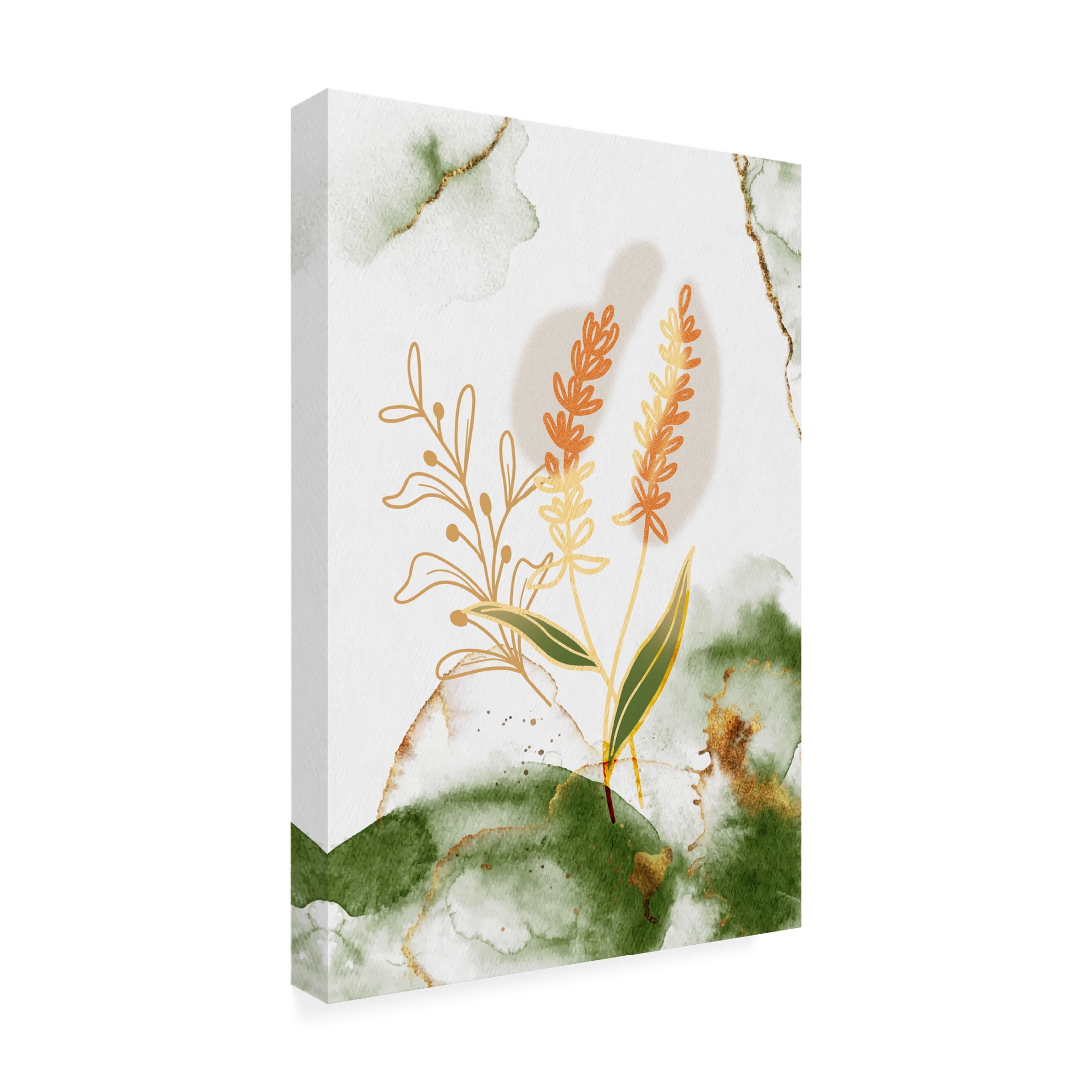 Trademark Fine Art Fadil Roze  Kuin Canvas Wall Art