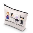 thumbnail image 1 of Bolsa de maquillaje BDPWSS Evil Females Chillin' Like a Villain Canvas, 1 of 7