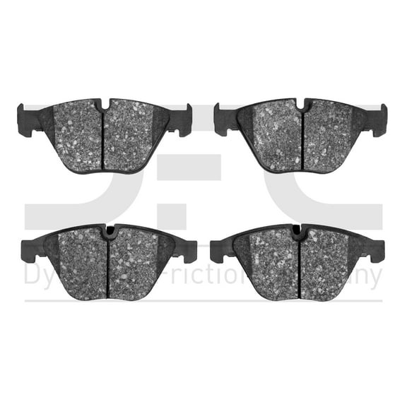 Dynamic Friction Company 5000 Advanced Brake Pads - Low Metallic 1552-1260-00-Front Set For 2008-2011 BMW 323i, 2008-2013 BMW 325i, 2010-2013 BMW 328i xDrive, 2012-2015 BMW X1