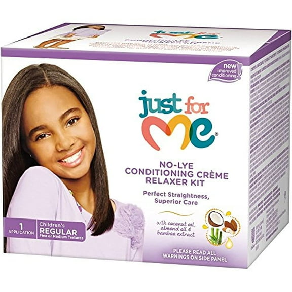 Soft & Beautiful Just for Me! No-Lye Conditioning Creme Relaxer, Children's Regular 1 ea