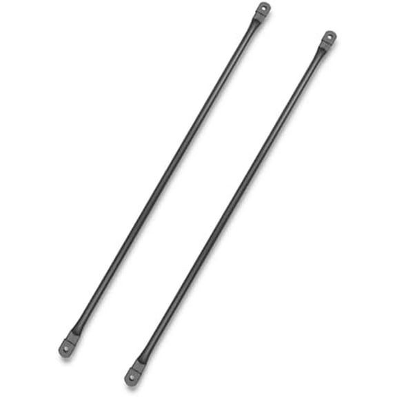 2 Pcs 100cm/39.4inch Garden Swing Replacement Rods for Hanging Swing Seat to Frame, Black Metal Round Rods$$Garden & Patio