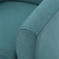 thumbnail image 4 of Noble House Preston Dark Teal Fabric Club Chair, 4 of 17