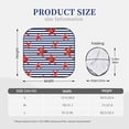 thumbnail image 3 of Haiem Starfish Navy Blue Stripe Windshield Sun Shade: Universal Foldable 2-Piece Car Front Window Sunshade - Blocks Uv Rays, And Reduces Heat,Essential Car Accessory Small, 3 of 7