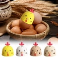 thumbnail image 1 of 2 PCS Egg Washer for Fresh Eggs, Cute Egg Scrubber, Creative Chicken Shape Egg Scrubber for Fresh Eggs, 2025 New Silicone Egg Washer Machine Tool Reusable Cleaning Tools for Home Kitchen, 1 of 4