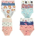 thumbnail image 4 of 12-Pack Cotton Briefs for Fashionable Toddlers and Little Girls, Sizes 2T-7T - B&Q, 4 of 4