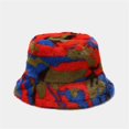 thumbnail image 3 of Baqcunre Bucket Hats for Men, Cap Warm for Women Bucket Basin Hat Thick Hat Printed Men Winter Bucket Baseball Caps, Bucket Hats for Woman, Sun Hats for Women, Sun Hats for Men, 3 of 4