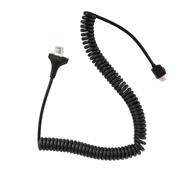Reemplazo para KMC-30 Kenwood TK-863 TK-863G TK-868 TK-880 Accesorios para radio de coche Altavoz Cable de micrófono Línea de micrófono Scienceny EL0279-00