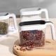 thumbnail image 5 of Billuyoard Seasoning Box Punch-free Replacement Solid Color Modern Sugar Simple Condiment Style Container Organizer Kitchen Cocina y Comedor Negro 3 tazas, 5 of 6