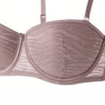 thumbnail image 4 of Antinious Ladies Underwire Demi Cup Lace Back Support Comfortable Everyday Bra, 4 of 5