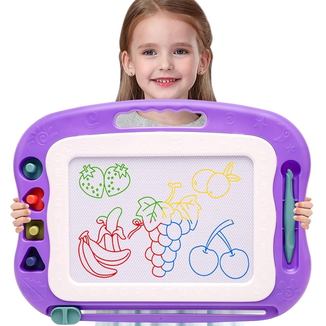 Pizarra Magnética para Dibujar Wellchild 39x30cm - Tablero Grande para Garabatos