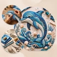 thumbnail image 3 of PLPPYFS Christmas Patchwork Fabric DIY Decor Kit, Sea Animals Patchwork DIY Sewing Kit, Sewing Craft Set with Pre Cut Fabric Pieces, Rustic Farmhouse Ornament Making Supplies for Seasonal Home Decor, 3 of 7