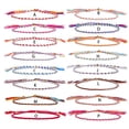 thumbnail image 3 of Sonducket trenzada Accesorio de decoración de moda Accesorios de joyería Pulseras de hilo con borlas Decoraciones Regalo de cumpleaños Tipo 1 Type3 NO3, 3 of 6