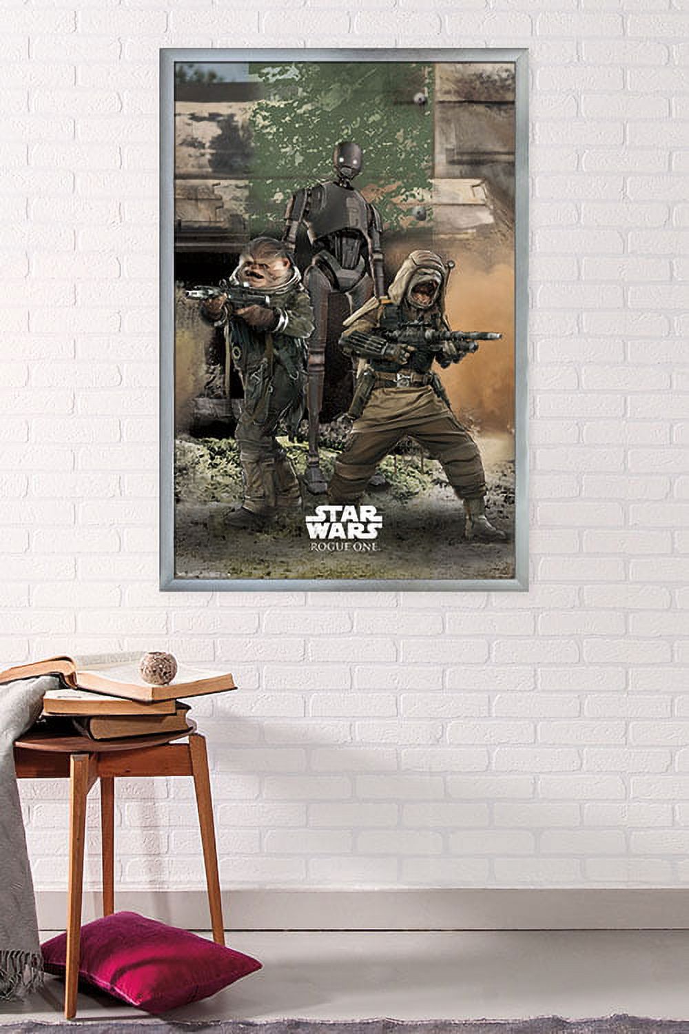 Star Wars: Rogue One - Trio Wall Poster, 22.375" x 34", Framed
