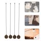 thumbnail image 4 of 2 juegos de cadenas para tiradores de luces de techo, extensiones de cadena para ventiladores de techo, colgantes de cadena para candelabros, 4 of 5