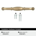 thumbnail image 4 of Amerock Granby 5-1/16 inch Center-to-Center Champagne Bronze Cabinet Pull, 25 Pack, 4 of 4