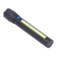 thumbnail image 3 of Linterna LED para exteriores recargable por USB y muy brillante con zoom COB de largo alcance y enfoque telescópico, 3 of 8