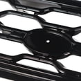 thumbnail image 5 of For Range Rover Sport L494 2018 2019 Front Bumper Upper Grille Full Gloss Black, 5 of 7