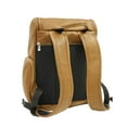 thumbnail image 4 of Piel Leather Multi-Pocket Laptop Backpack, Saddle, One Size, 4 of 4