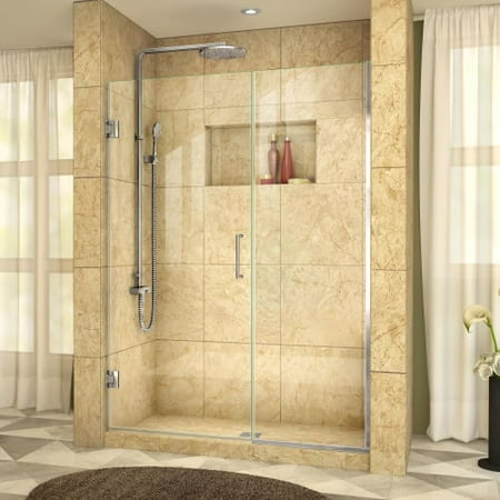 Dreamline Mirage X 56 60 In W 72 H Frameless Sliding Shower Dreamline Unidoor Plus 58 1 2 59 In W X 72
